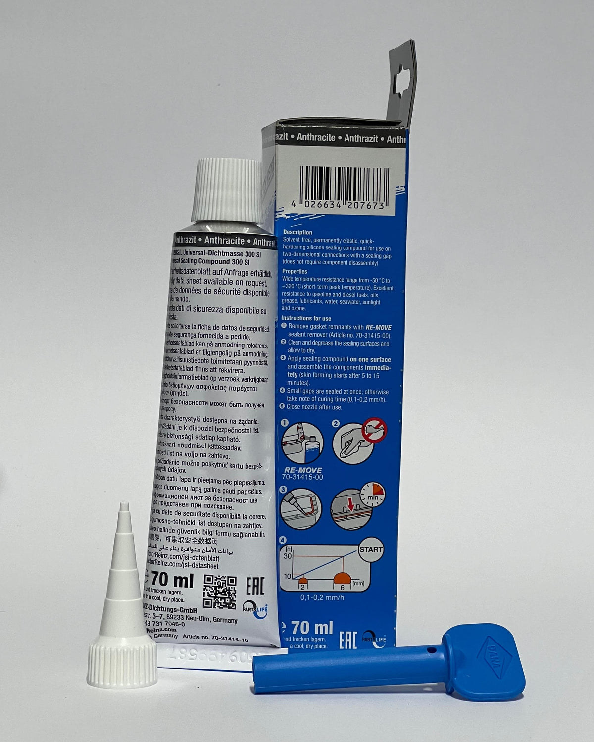 Silicona Motores Victor Reinz 320ºc 70ml